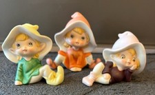 Set 3 statuine porcellana