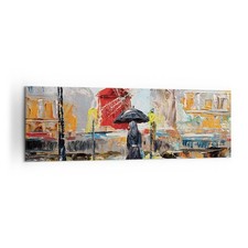 Quadro tela 160x50cm donna - su,