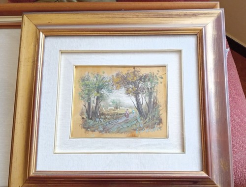 Quadro foglia oro - oro, a
