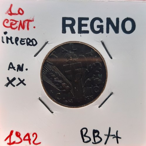 Centesimi 1942 xx - (£), 10