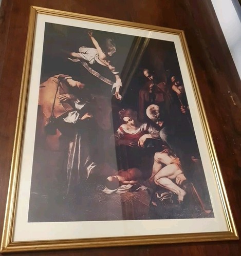 Stampa caravaggio natività - la,