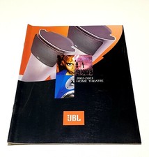 JBL 2002 - 2003 HOME THEATRE CATALOGO DEPLIANT BROCHURE 