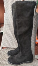 Stivali neri alti al ginocchio, pagati 100€, usati poco