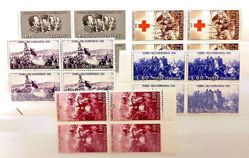Francobolli 1959 serie - francobolli,