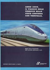 BELLEU000-PUBBLICITA'/ADVERTISING-2000- FERROVIE DELLO STATO - TRENITALIA