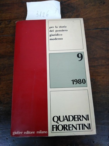 Quaderni fiorentini autori - ,