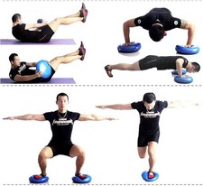 Cuscino Disco Gonfiabile Propriocettivo SVELTUS Equilibrio Yoga Fitness 33cm