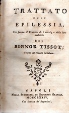 Trattato della epilessia che forma parte del Trattato de' nervi e delle malattie