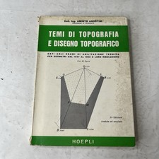 temi di topografia e disegno topografico 2 - ed hoepli 1966 Agostini