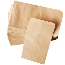 100pz Sacchetti di Carta Kraft