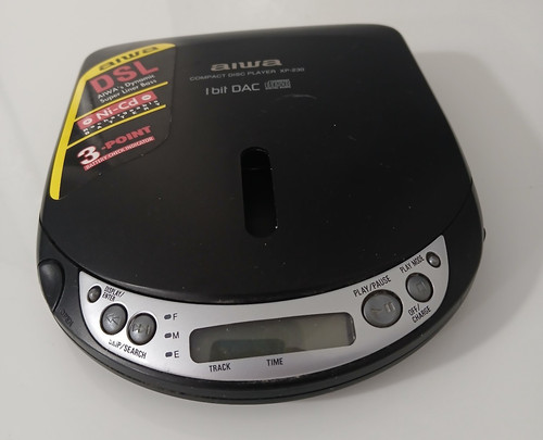 Lettore portatile aiwa - lettore,