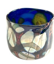 Vaso in vetro arte moderna