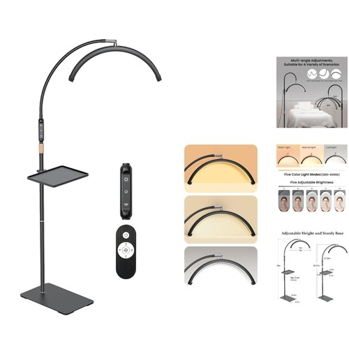 Luce led mezza - mezza, luna