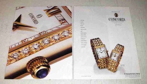 Pubblicità orologio concord - pubblicità,