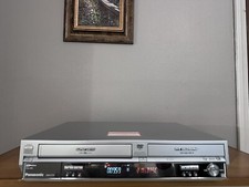Panasonic DMR-E75VP HDD/VCR/DVD Recorder Combo No Telecomando Funzionante Testato.