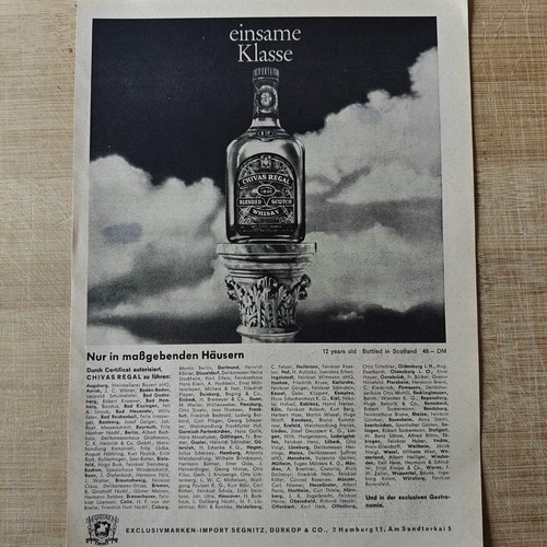 Scaffale chivas 1965 vintage - scaffale,
