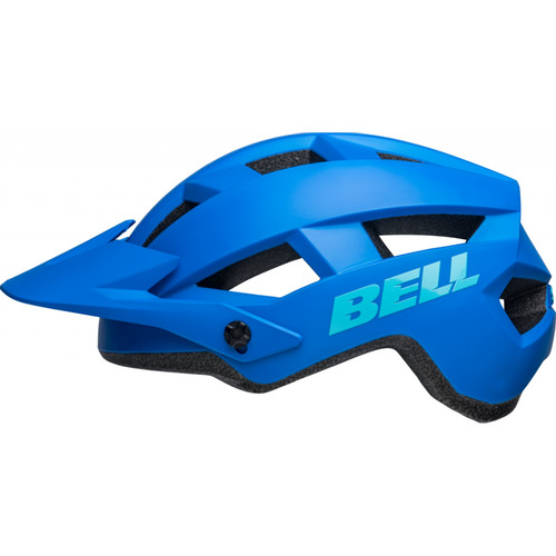 Casco mtb bell spark blu - casco,