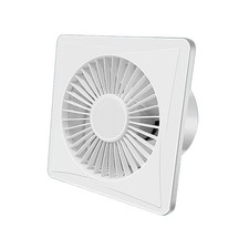 Ventola Aspirazione Bagno,Aspiratore Da Muro o Soffitto 150X150mm Foro 100mm Pro