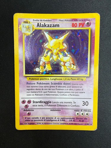 Pokemon alakazam 102 - pokemon, 1/102
