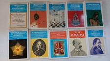 Libri massonici, massoneria, Bastogi, lotto 10 volumi - L4  R
