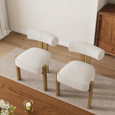 Set 2 sedie moderne Boucle