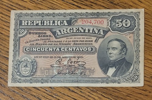 Argentina centavos 1895 - 50,