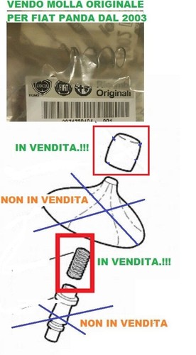 Molla originale fiat pomello - originale,