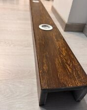 Travi finto legno in polistirene con faretti led Lunghezza 100 cm. L22xH20