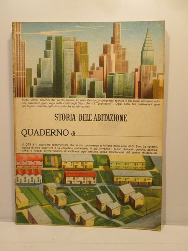 Quaderno scuola anni 50 - quaderno,