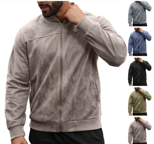 Cardigan uomo leggero ecopelle