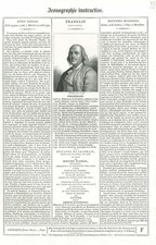 Ritratto benjamin franklin - di,