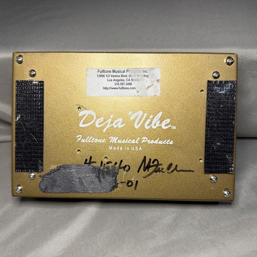 Fulltone deja vibe gold top - vibe,