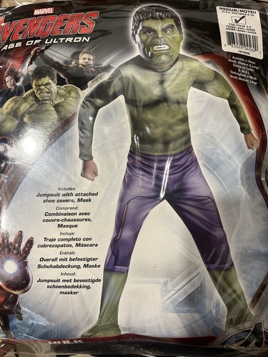 Vestito hulk costume carnevale - hulk,
