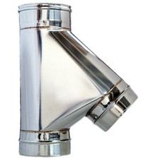 TUBO A Tee 135° CANNA FUMARIA