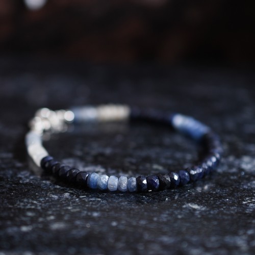 Bracciale sfaccettato rondelle - bracciale,