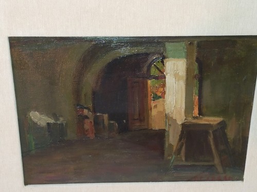 Dipinto olio tavola di - dipinto,