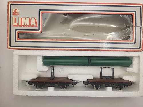 Lima vagone merci con tubi - , in