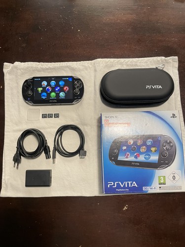 Vita crystal black sony - vita,