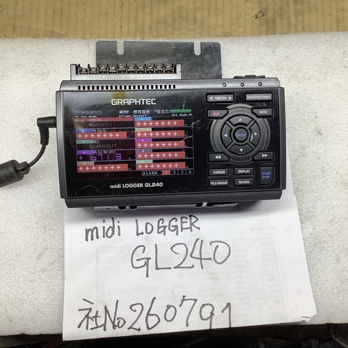 Graphtec gl240 data - graphtec, logger