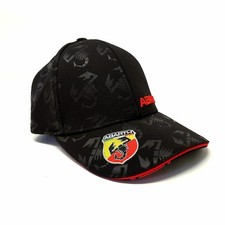 Cappello abarth nero - nero, visiera