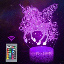 Luce notturna unicorno - unicorno, per