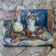 Quadro -Natura Morta- Nicola Canzanella dipinto a olio su tela