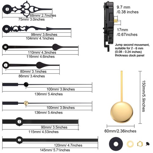 Kit orologio pendolo - kit,