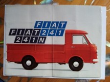 DEPLIANT BROCHURE  FIAT 241  e 241 N    AUTOCARRO