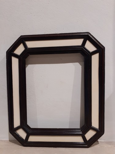 Cornice deco ebano - e, avorio