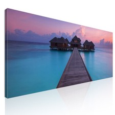 Quadro Paesaggio Mare Tramonto
