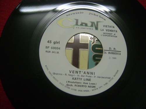 Katty line vent - vent'anni, 7"
