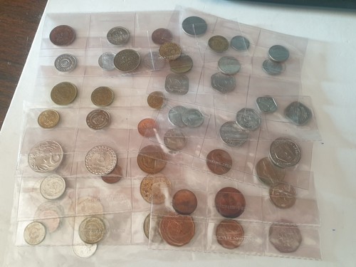 Lotto monete mondiali - lotto, 50