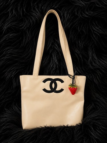 Borsa chanel pelle beige - chanel, in