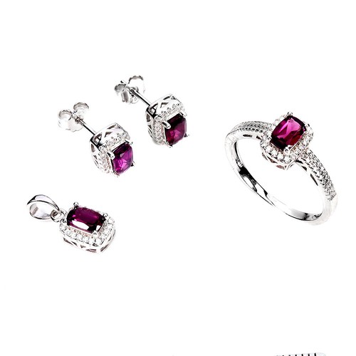 Set anello ciondolo orecchini - set,